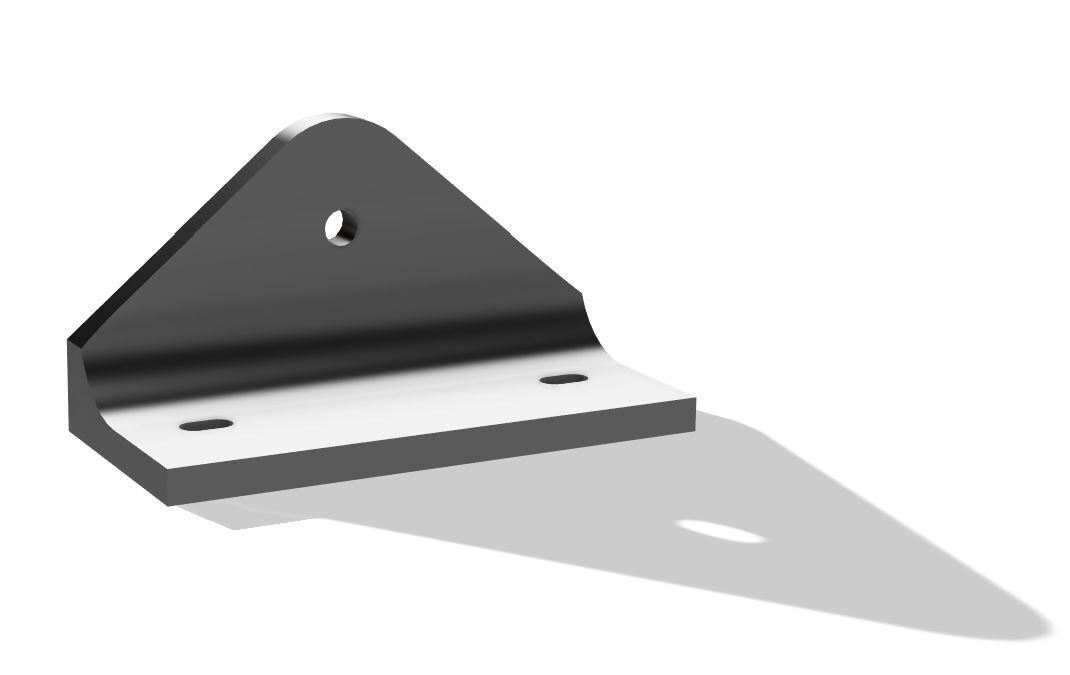 Custom Utility Hitch Front View Render