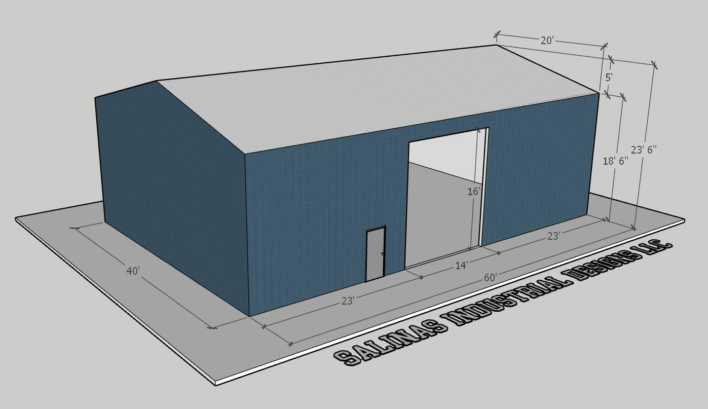Metal Building Design Concept ISO
