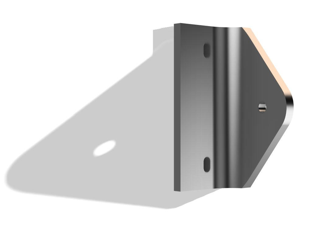 Custom Utility Hitch Render Top View